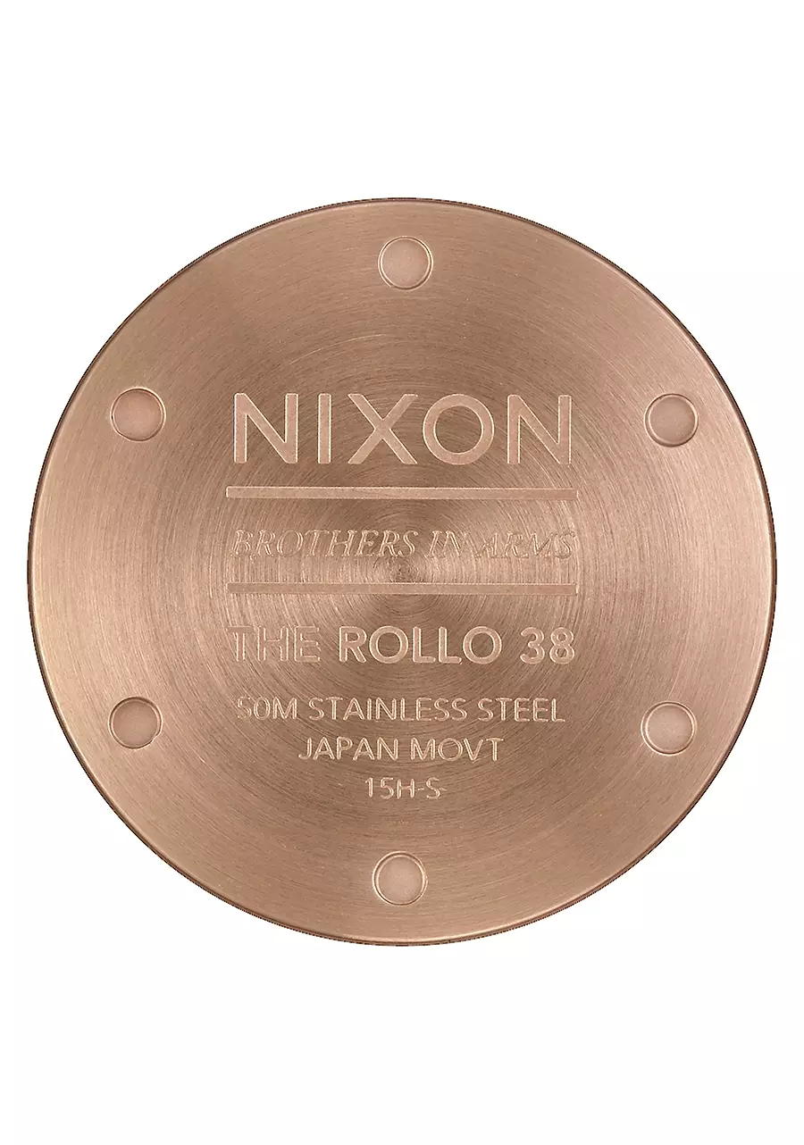 ROLLO 38 ROSEGOLD/BLACK