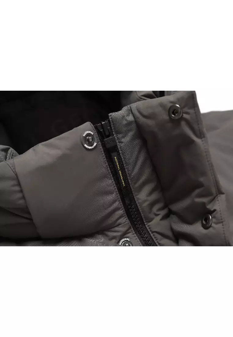 男女同款STELLER無格紋羽絨外套