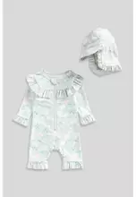 Buy Mothercare Sunsafe UPF50+ Rash Suit and Keppi 2026 Online | ZALORA ...