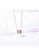 Air Jewellery gold Luxurious Small Waist Necklace In Rose Gold 2528AAC25B45A4GS_3