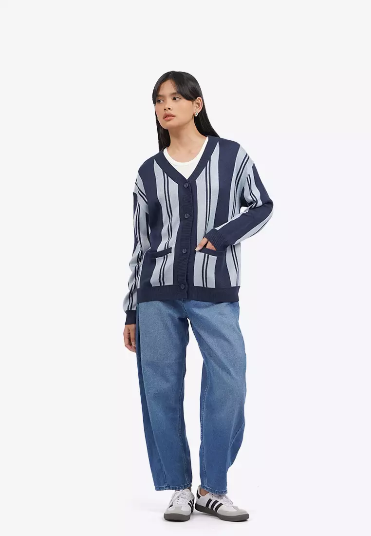 Long Sleeve Retro Cardigan