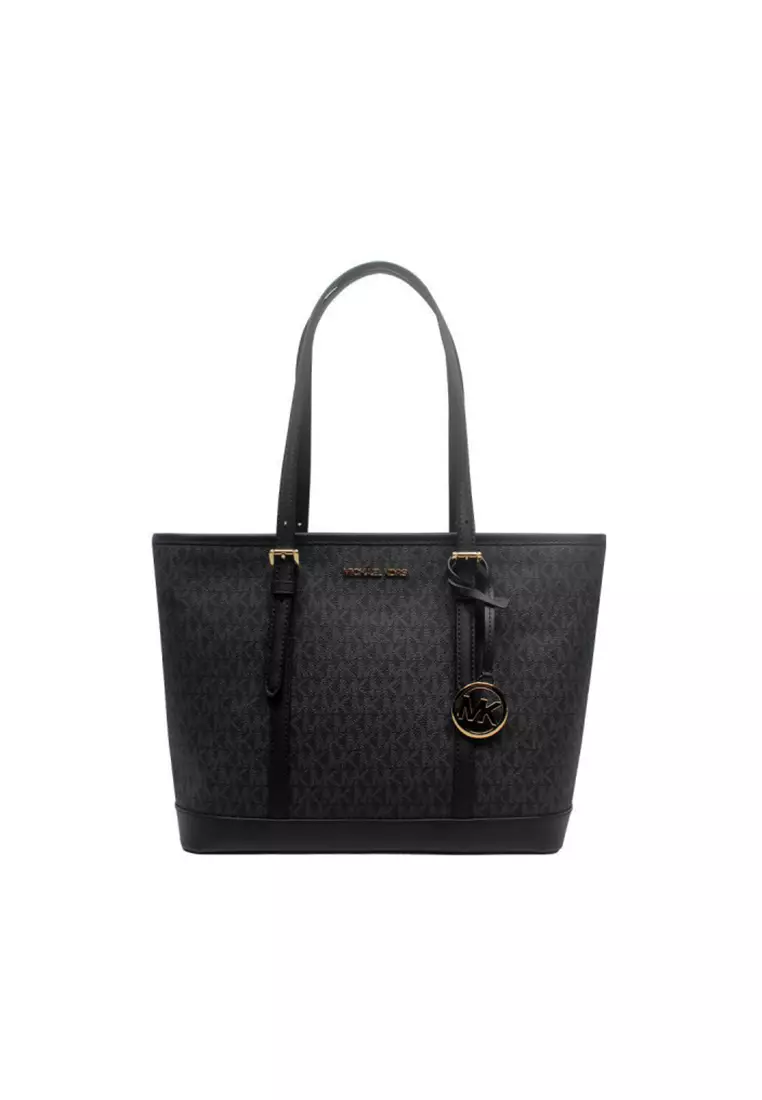 Buy Michael Kors Jet Set Travel Small Logo Top-Zip Tote Bag In