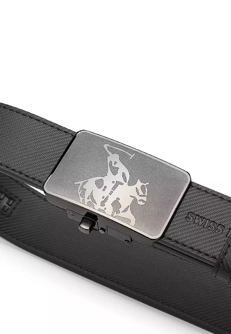 35mm Automatic Buckle Belt (自動腰帶) - 黑色