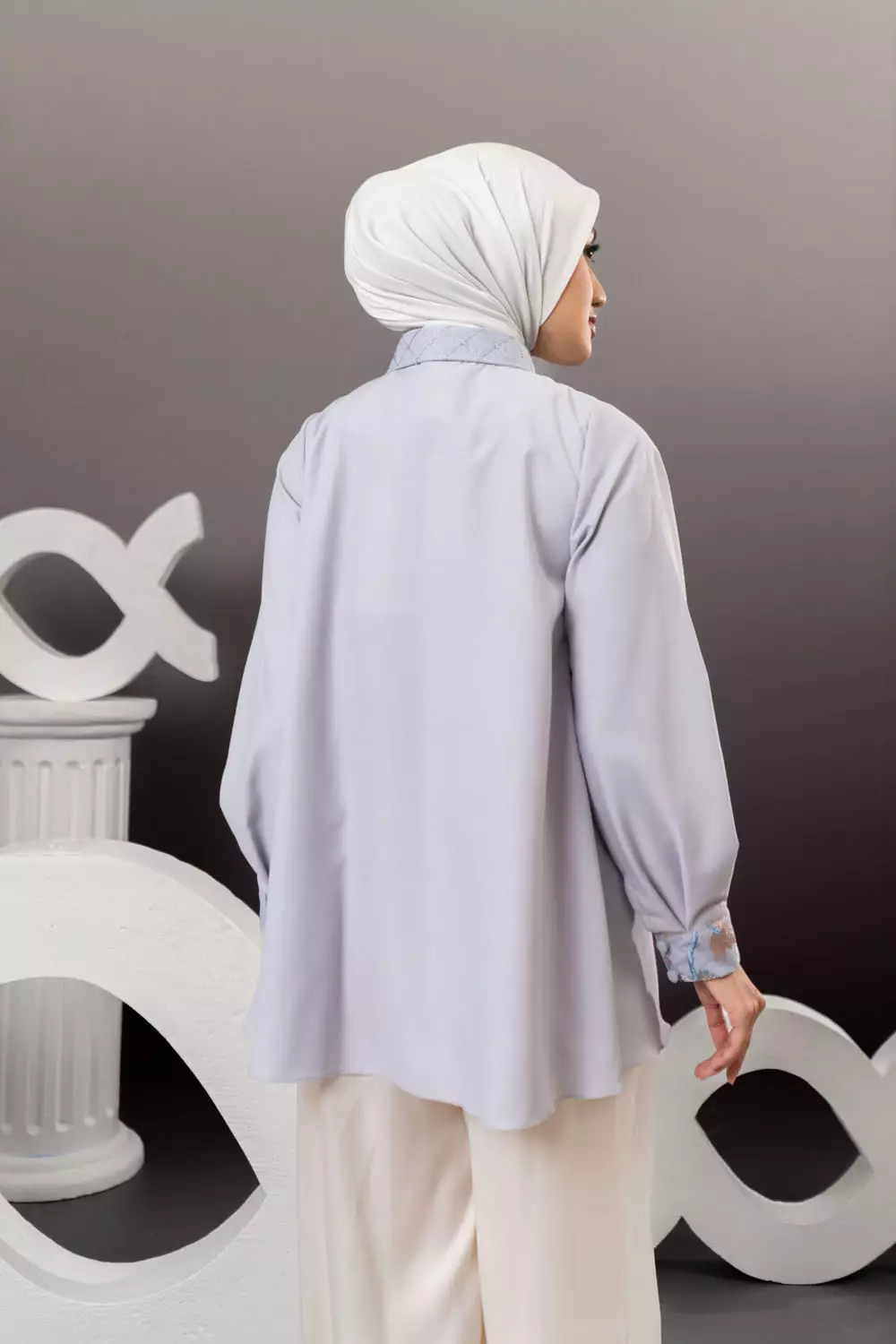 Klamby - Novely Shirt Cloud Gray