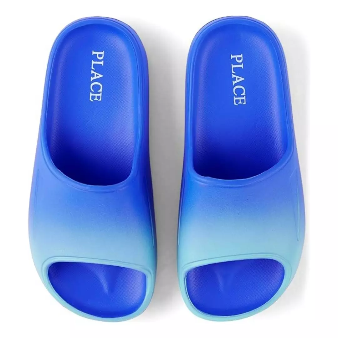 Boys Everyday Slip on Slide Sandals - Sandal Anak Laki (Multi)