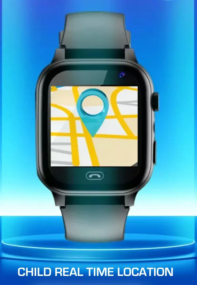 4G Kids/Teenagers Smartwatch - Sim Card Calls - GPS Location Tracking - SOS Button - Camera - IOS / Android - IP67 Waterproof
