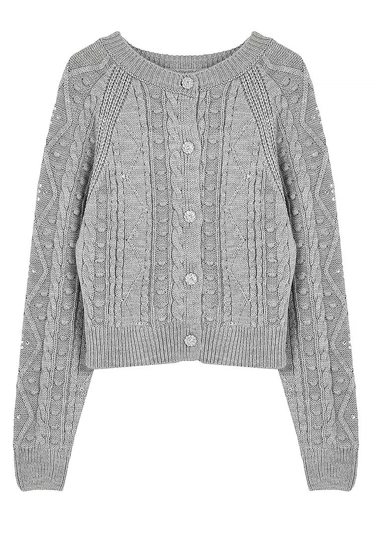 Reversible Knitwear Sweater Cardigan