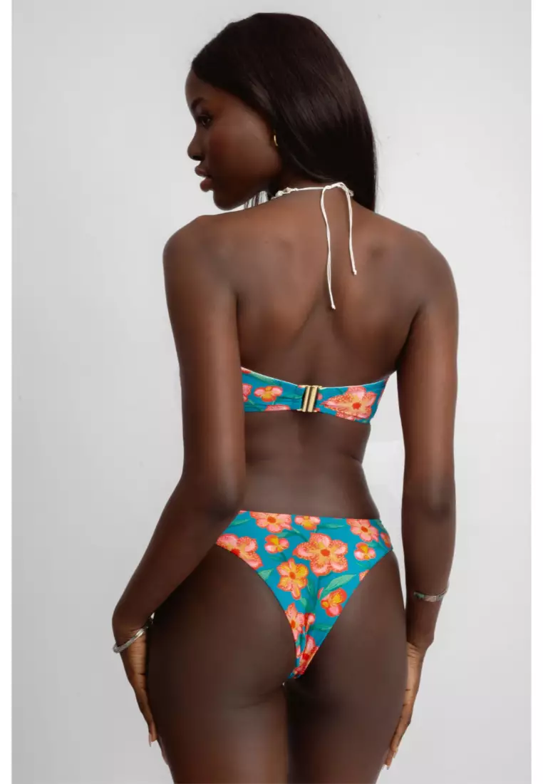 Kaila Bandeau Bikini Top / Hawaiian Sun FINAL SALE