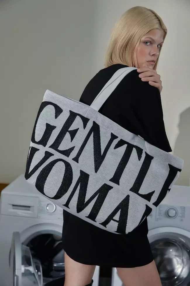 Calming Winter Whispering Tote Bag