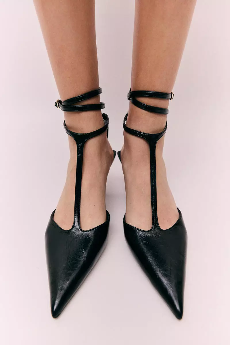 Ankle Wrap Tie Strap Sandals H&m Buy H&M Heeled Strappy