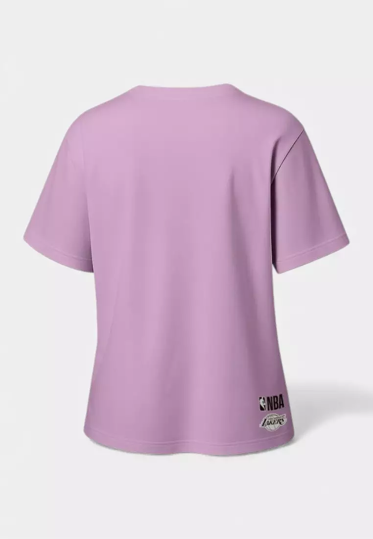 Los Angeles Lakers T-Shirts For Women Pastel Slam Collection