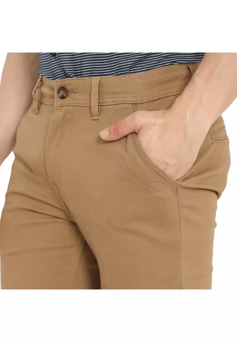 RBJ Celana Chino Panjang Cotton Premium Regular Fit Pria