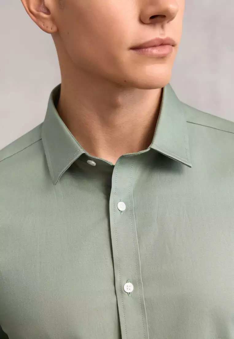 G2000 Non-Iron Plain Dobby Smart Fit Friday Shirt