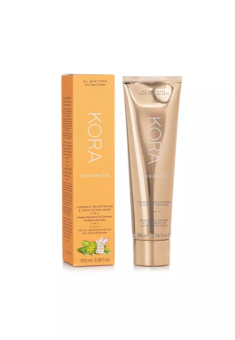 KORA ORGANICS - Turmeric Brightening & Exfoliating Mask 100ml/3.38oz