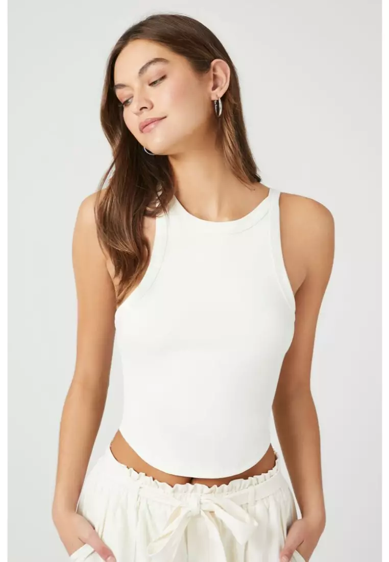Asymmetrical Strap Tank Top