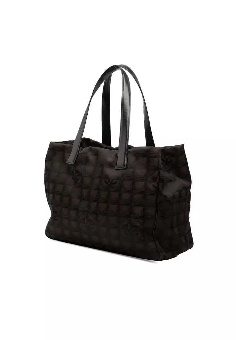 Pre-Loved Chanel New Travel Line Nylon Tote