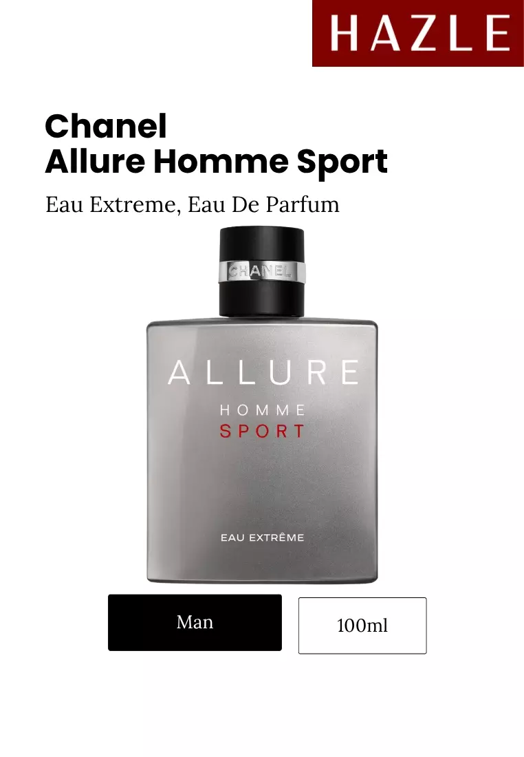 Jual Chanel Allure Homme Sport Man Eau Extreme EDP 100 ml Original