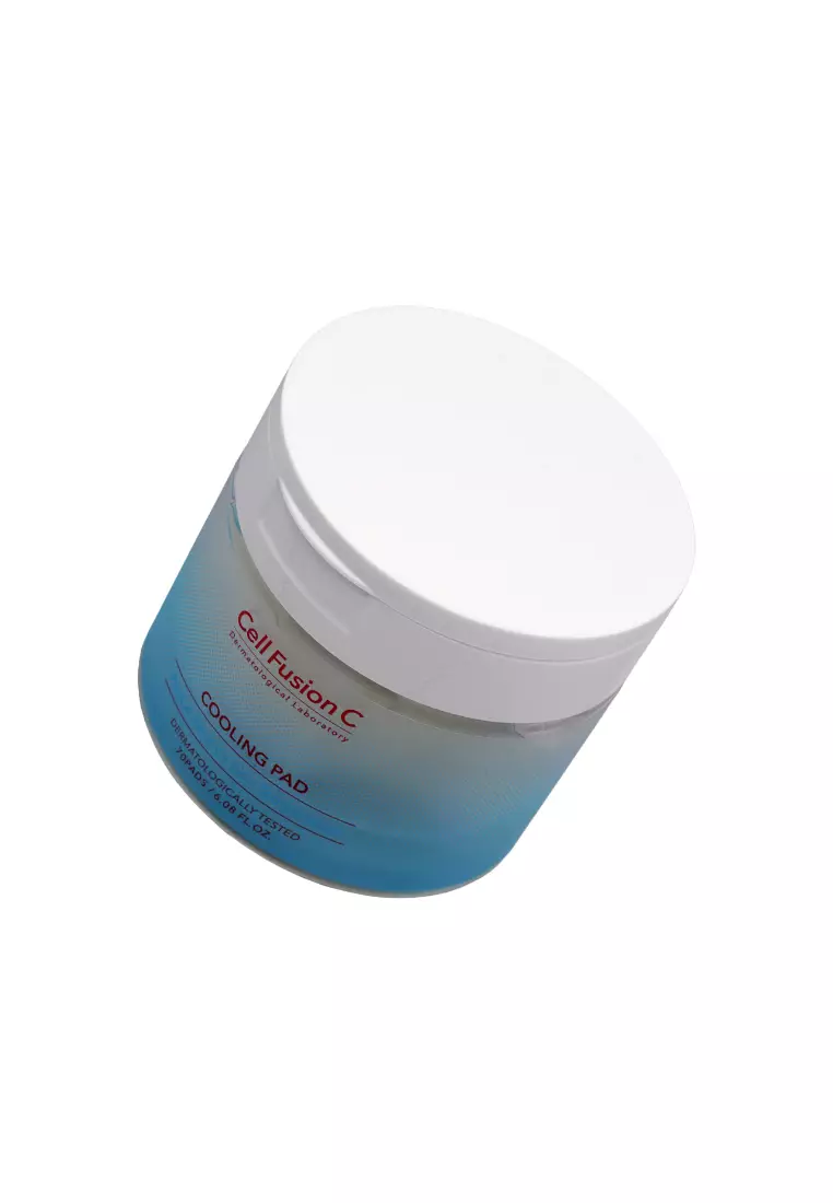 Cell Fusion C 冰感保濕降紅爽膚棉片70piece