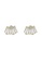 Red's Revenge gold Diamante Grille Stud Earrings D4F4EACED41D38GS_1