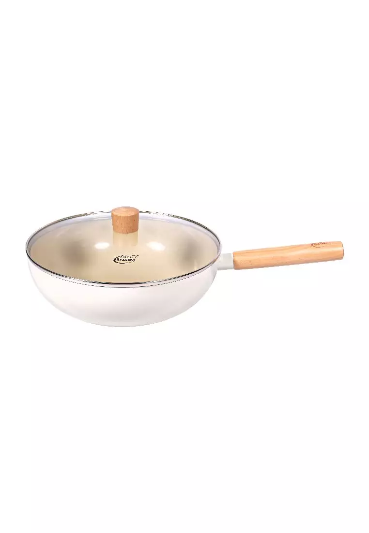 Buy The Landmark Chef's Gallery Zita Round Wok Pan 28cm 2024 Online ZALORA Philippines
