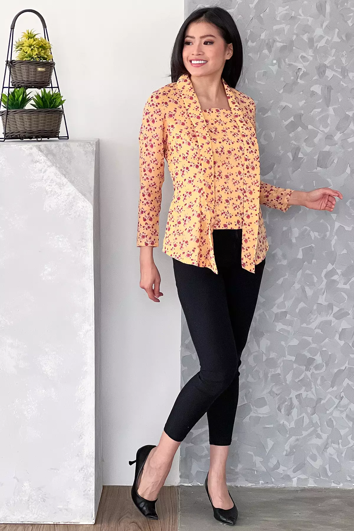 Charisma Cempaka Peach Kebaya