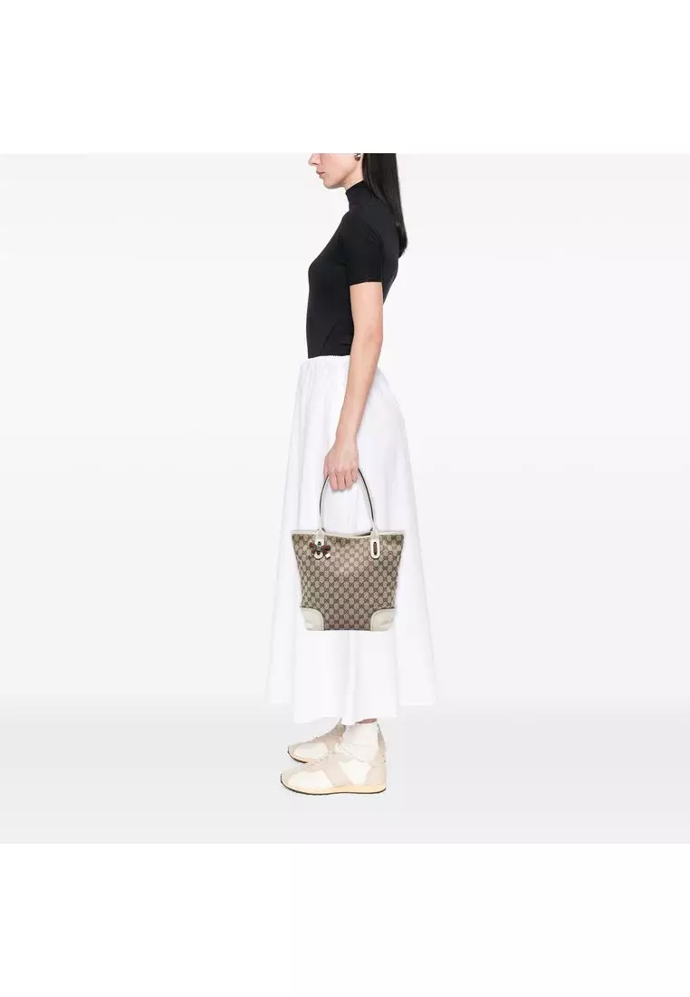 Pre-Loved Gucci Gg Canvas Princy Tote