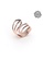 Millenne silver MILLENNE Minimal Open Airy Wire Rose Gold Ring with 925 Sterling Silver 67A00AC290DF2AGS_5