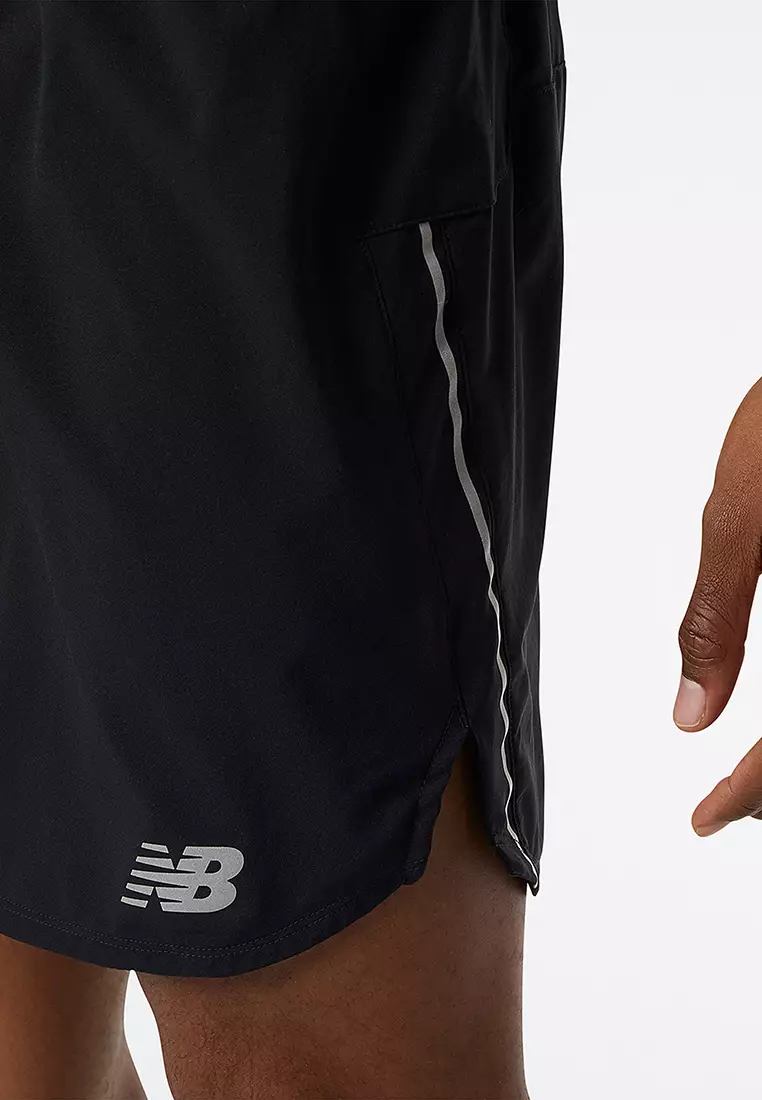 Jual New Balance Impact Run 7 Inch Short Original 2024 ZALORA Indonesia