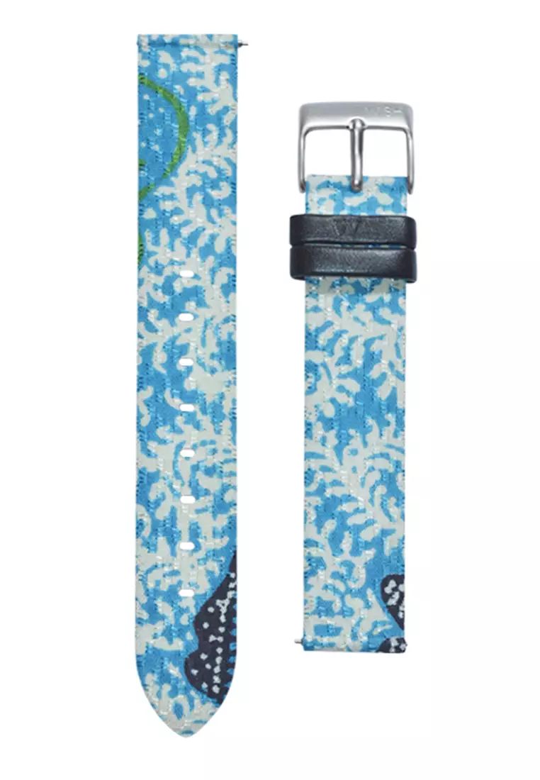 Jam Tangan Batik Pria Wish W2001M/Kamaratih Blue