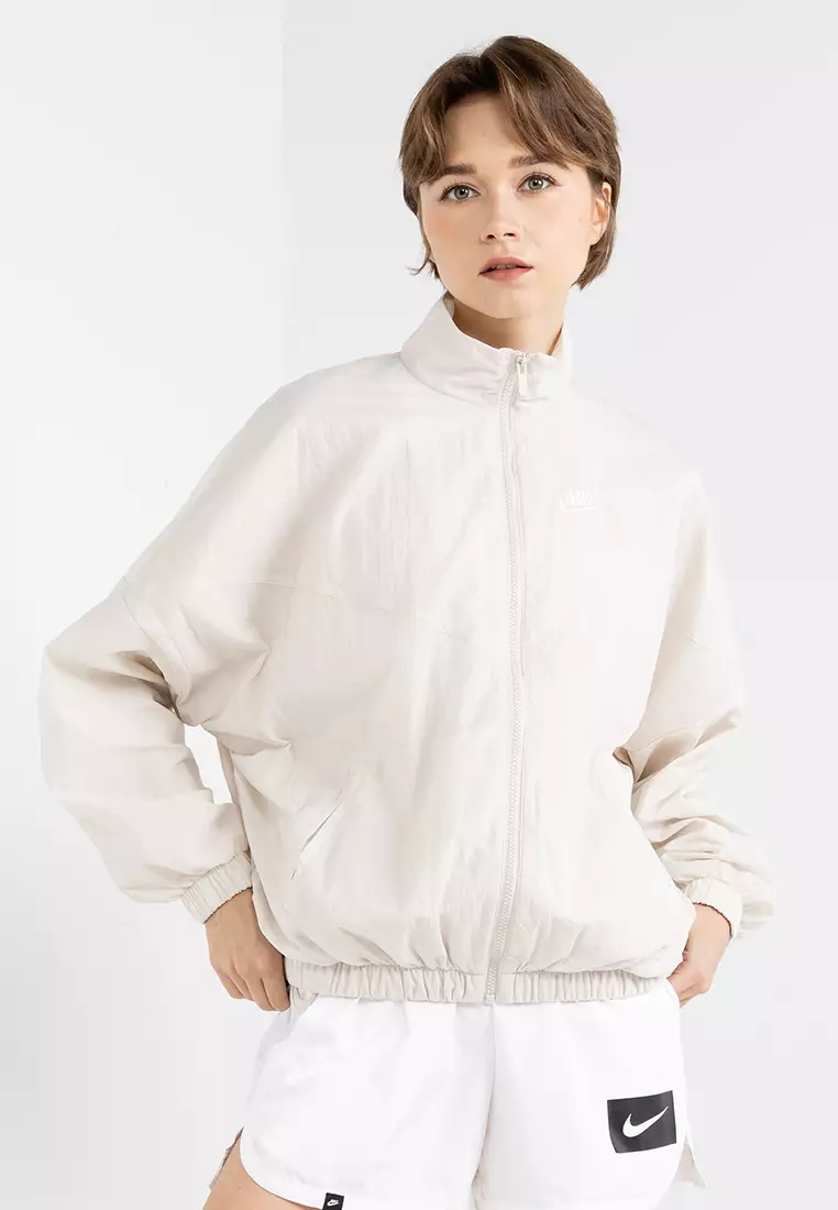 Nike Sportswear Windrunner Unisex Jacket Women's Zippered Sports Jacket  Windbreaker White - Trendyol
