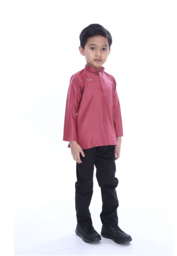 MILLA pink Kurta Kahfi For Kids by Hudz 2831EKAACBFA91GS_1