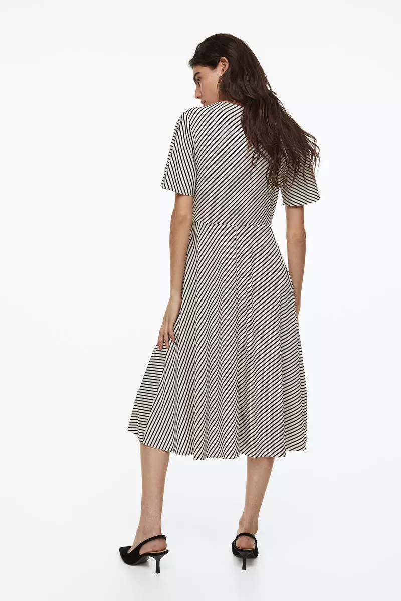Gingham cheap dress h&m