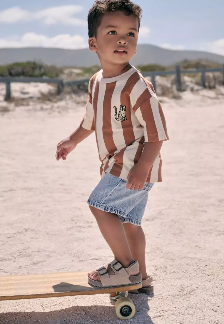 Short Sleeve Stripe T-Shirt