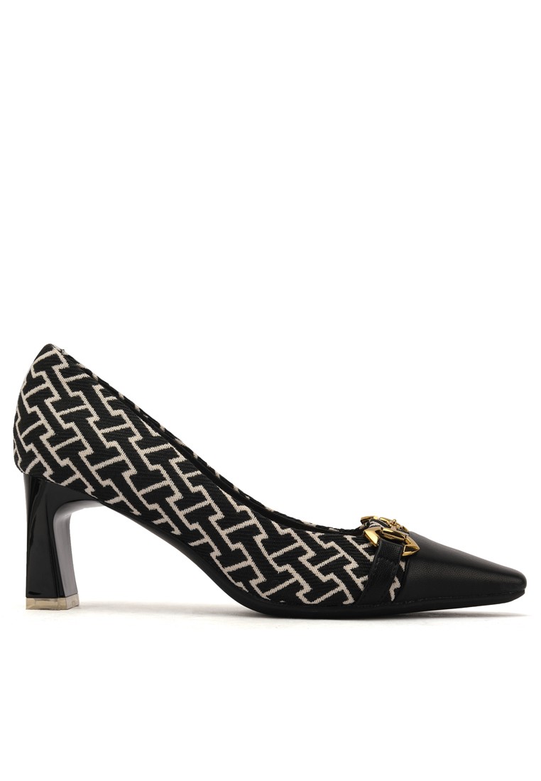 6.5CM Square Horsebit Buckle Pumps XJ288-11