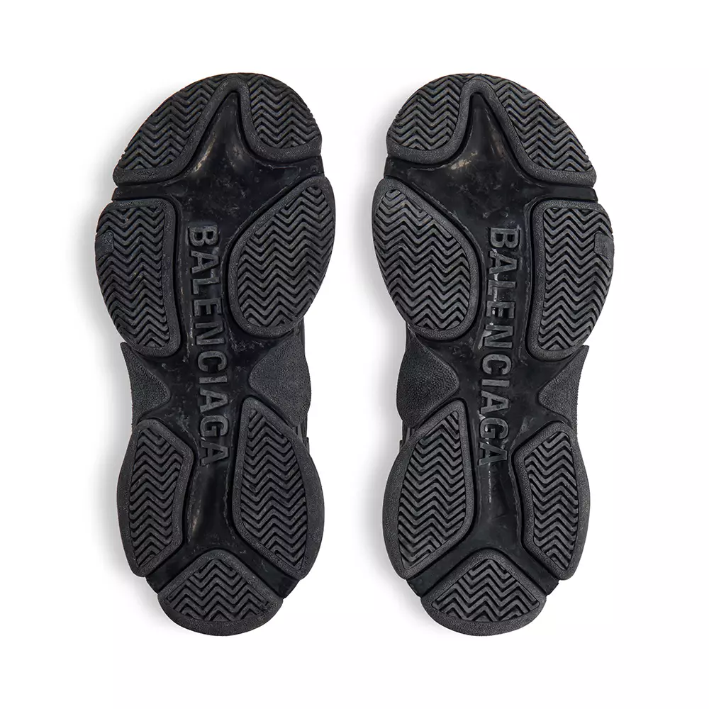 Triple S Sporty Sneakers Black