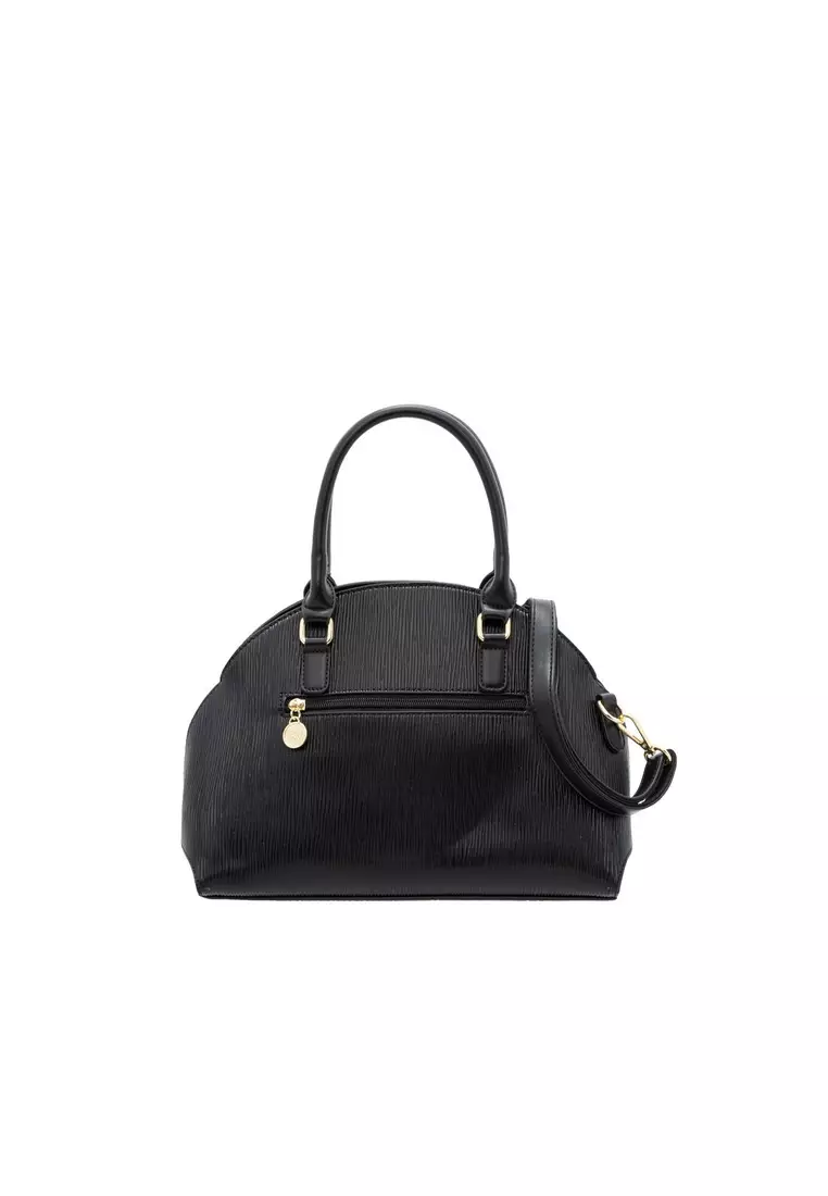 Gemini link embossed on sale medium shoulder bag