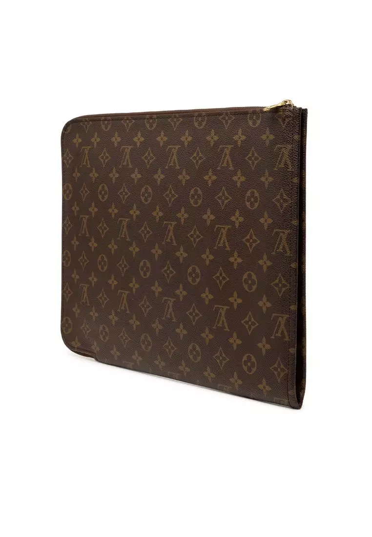 Pre-Loved Louis Vuitton Monogram Poche Documents Portfolio