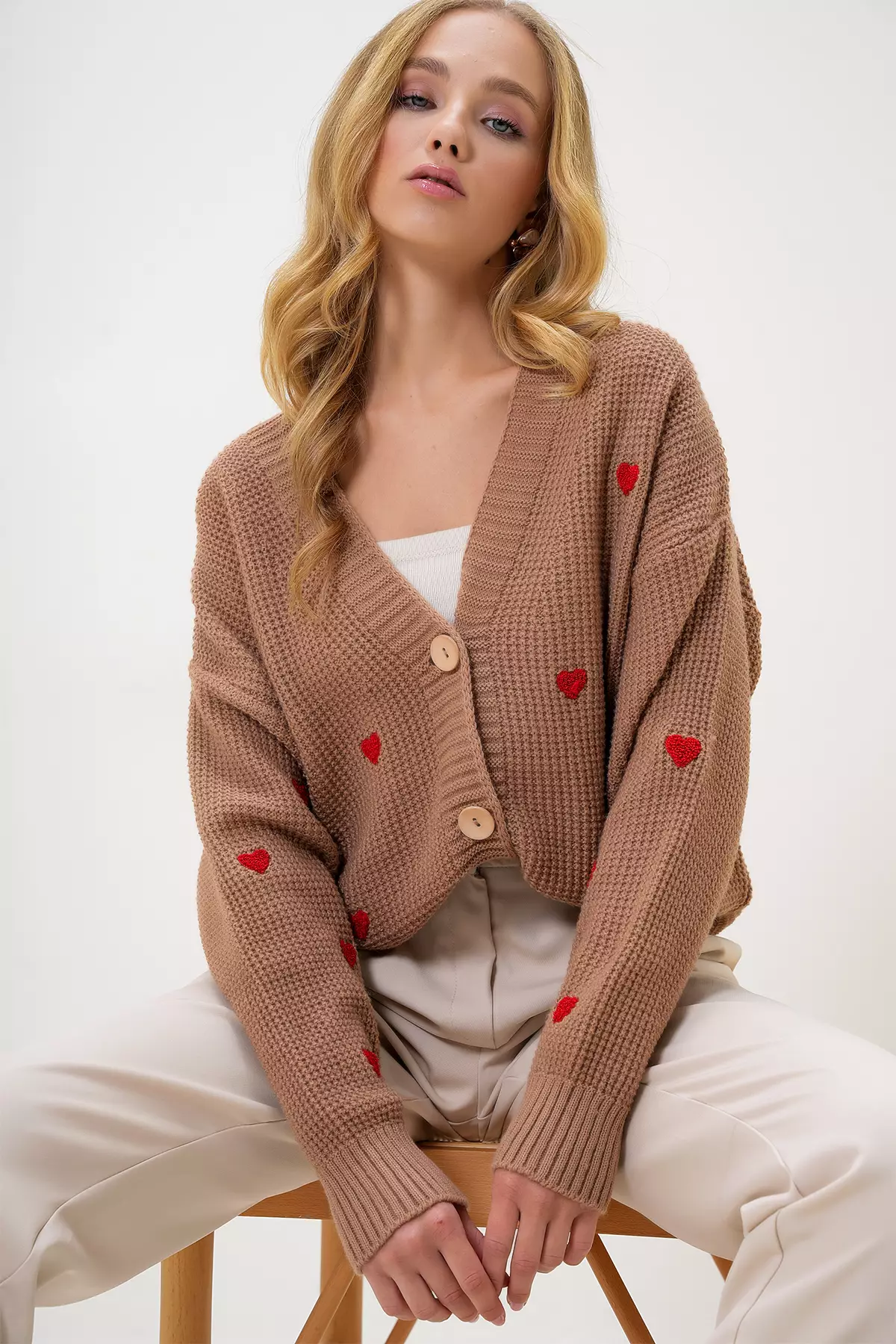 Embroidered Cardigan