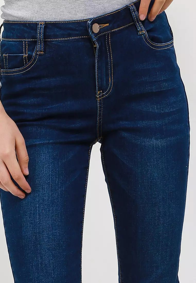 Women's Crop Audrey Jeans (Super Skinny)