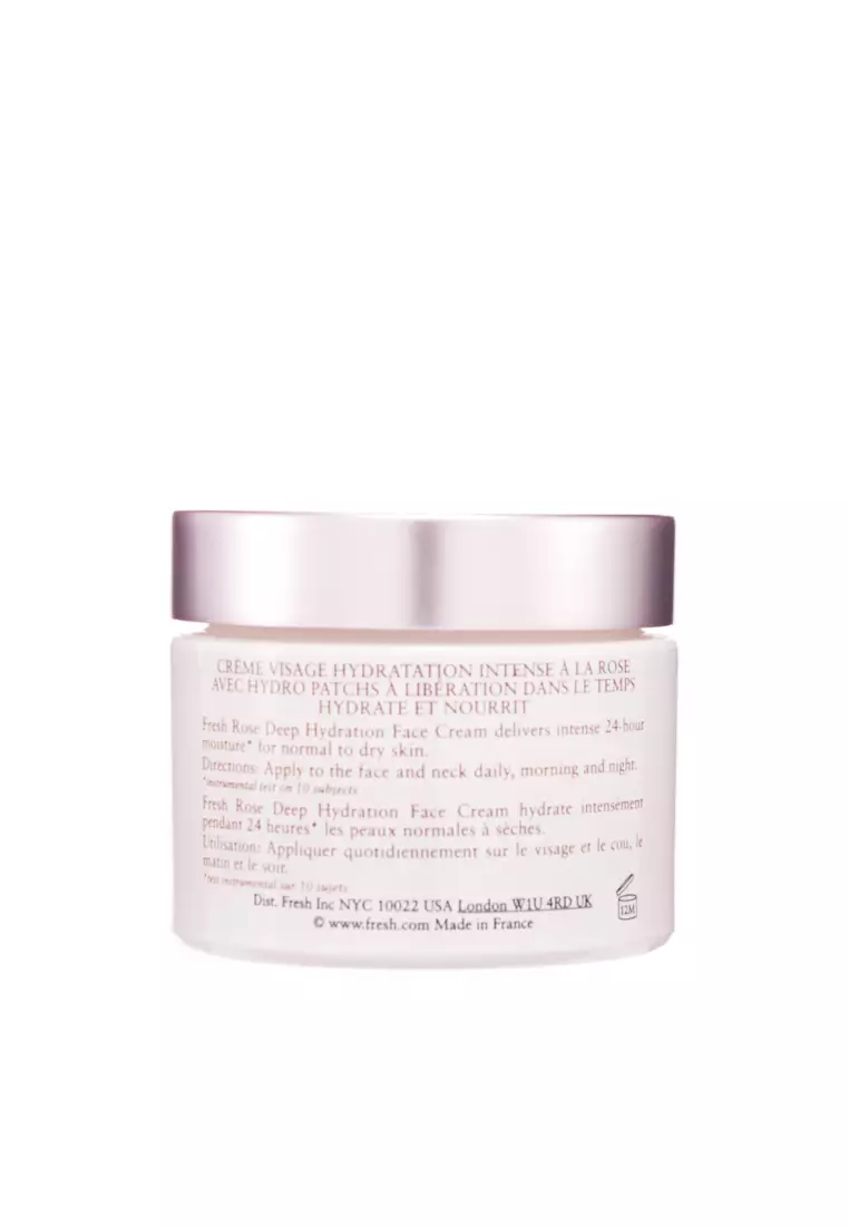 fresh Rose Deep Hydration Face Cream 50ml