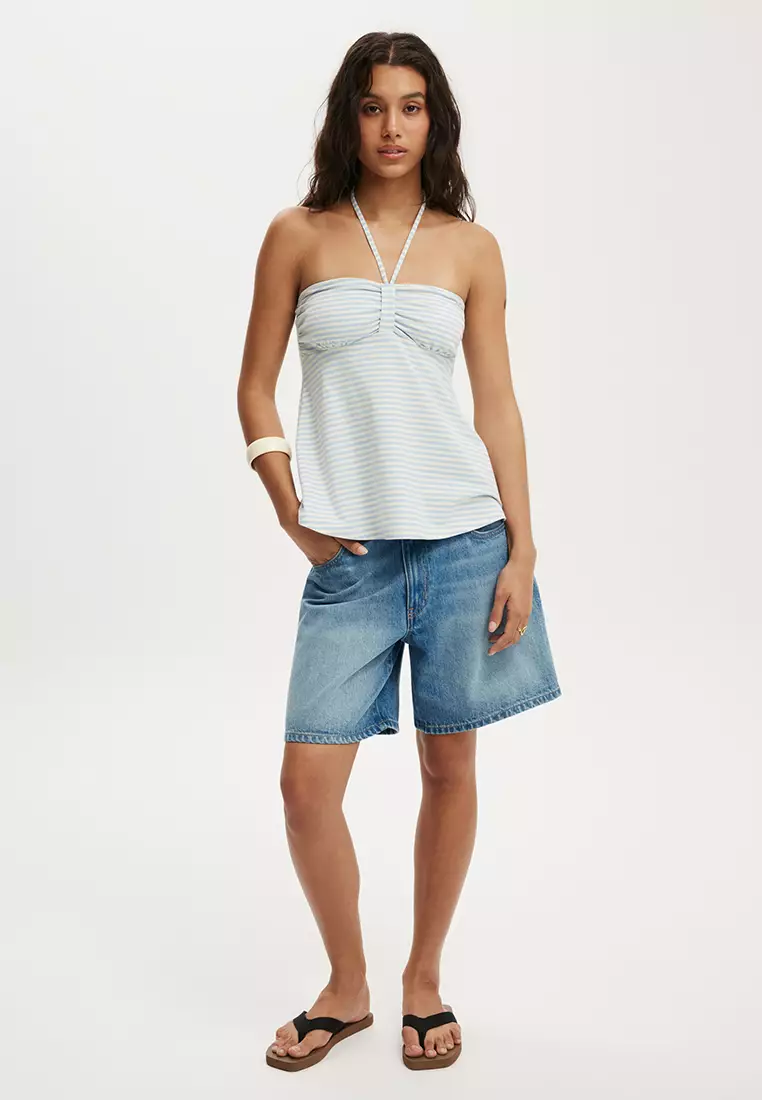 Lucy Babydoll Halter Top