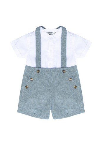 Jual Babybol Baby 2 Piece Smart Pinafore Set Original Zalora Indonesia
