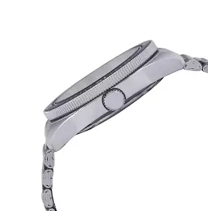 Jam Tangan Pria Alba Active AS9T81 AS9T81X1 Strap Stainless Steel Silver Color Black Dial Original Garansi Resmi