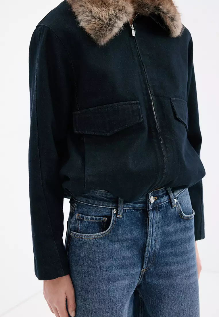 Straight Low-Waist Jeans