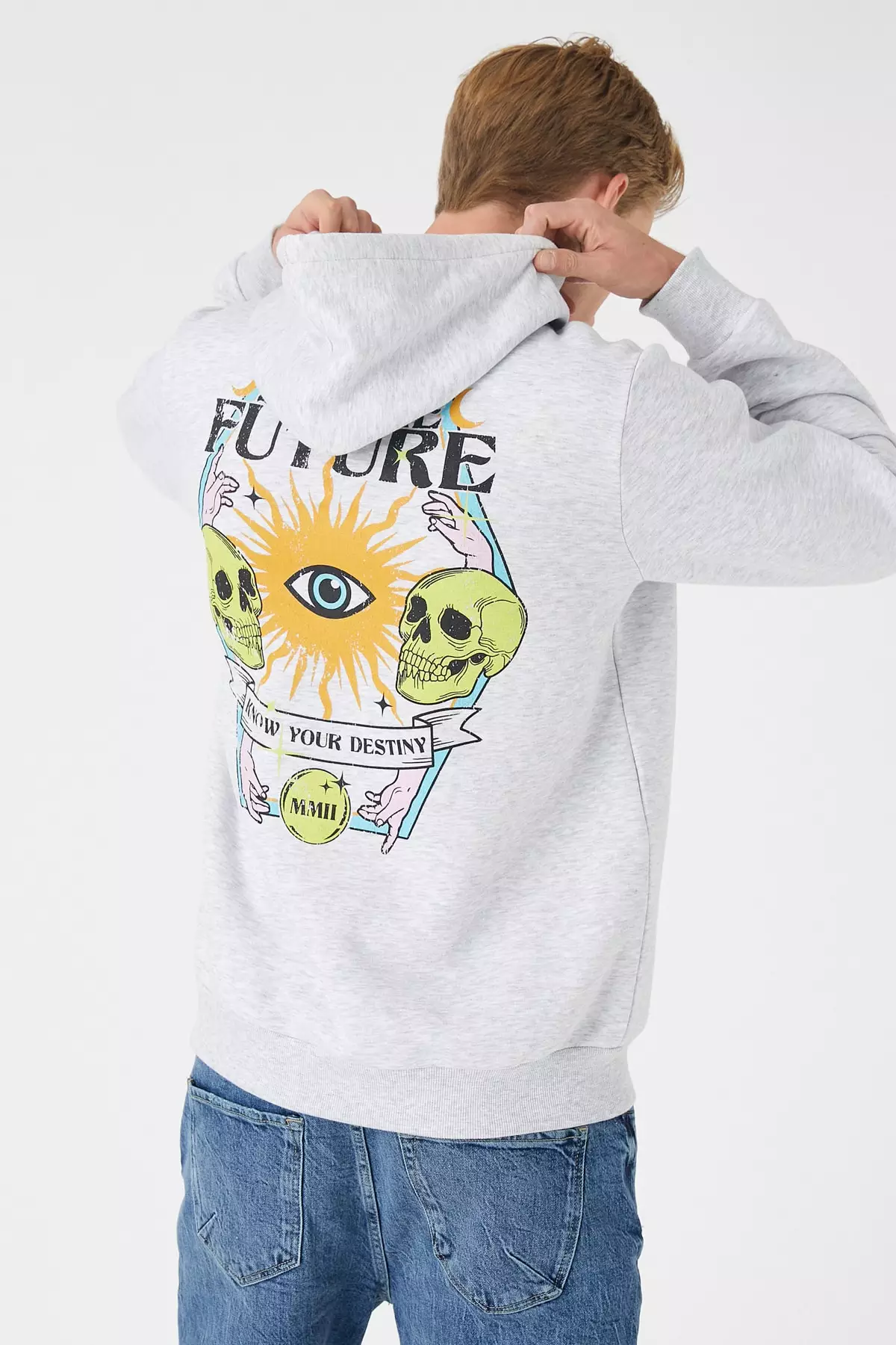 Pull and bear snow white clearance hoodie