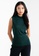 ck Calvin Klein green Merino Wool Silk Ripple Top 3E305AA1B0AB7BGS_1
