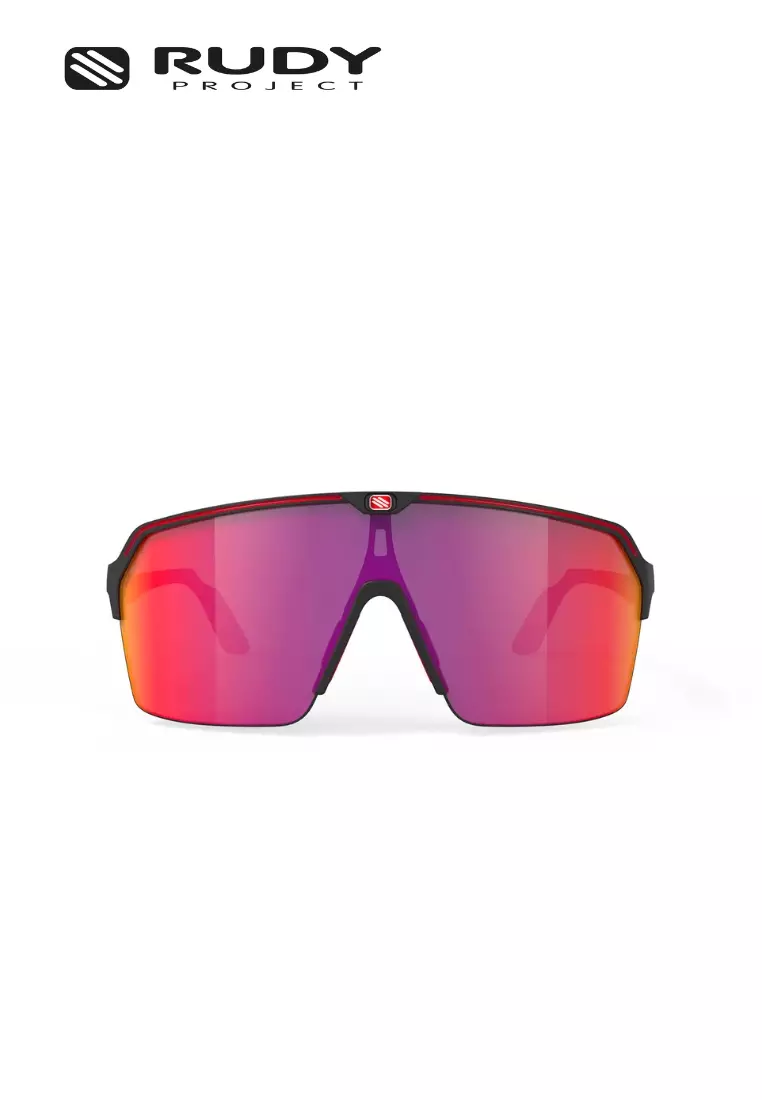 Spinshield Air Sports Performance Sunglasses – Black Matte MLS Red |