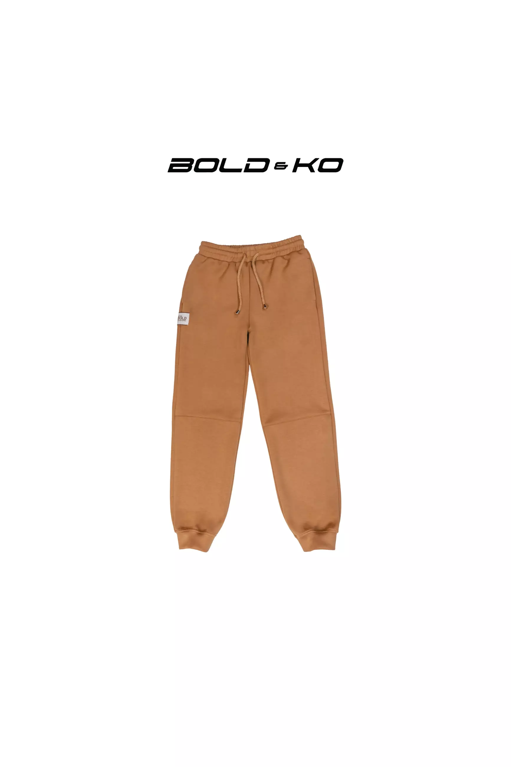 BOLD&KO Bk Limitless Loose Fit Track Suit for kids Brown