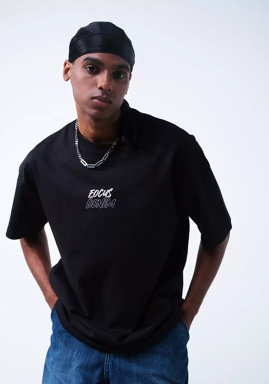 Kaos Unisex Hawt Black