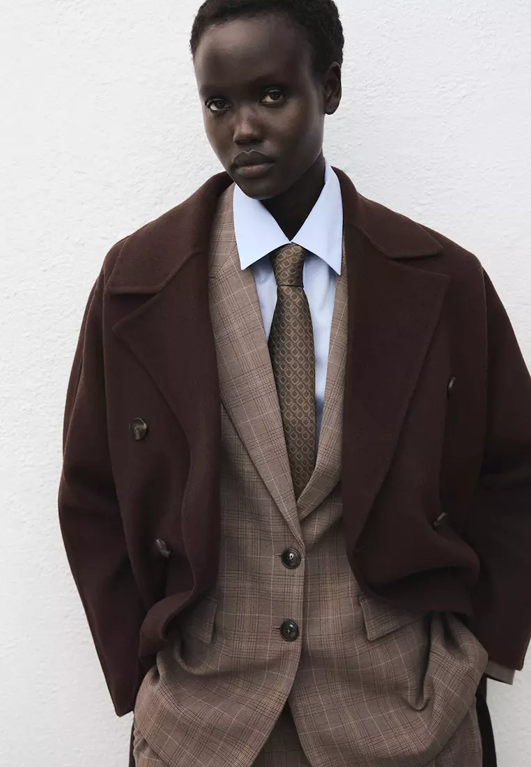 Handmade Oversized Wool Coat